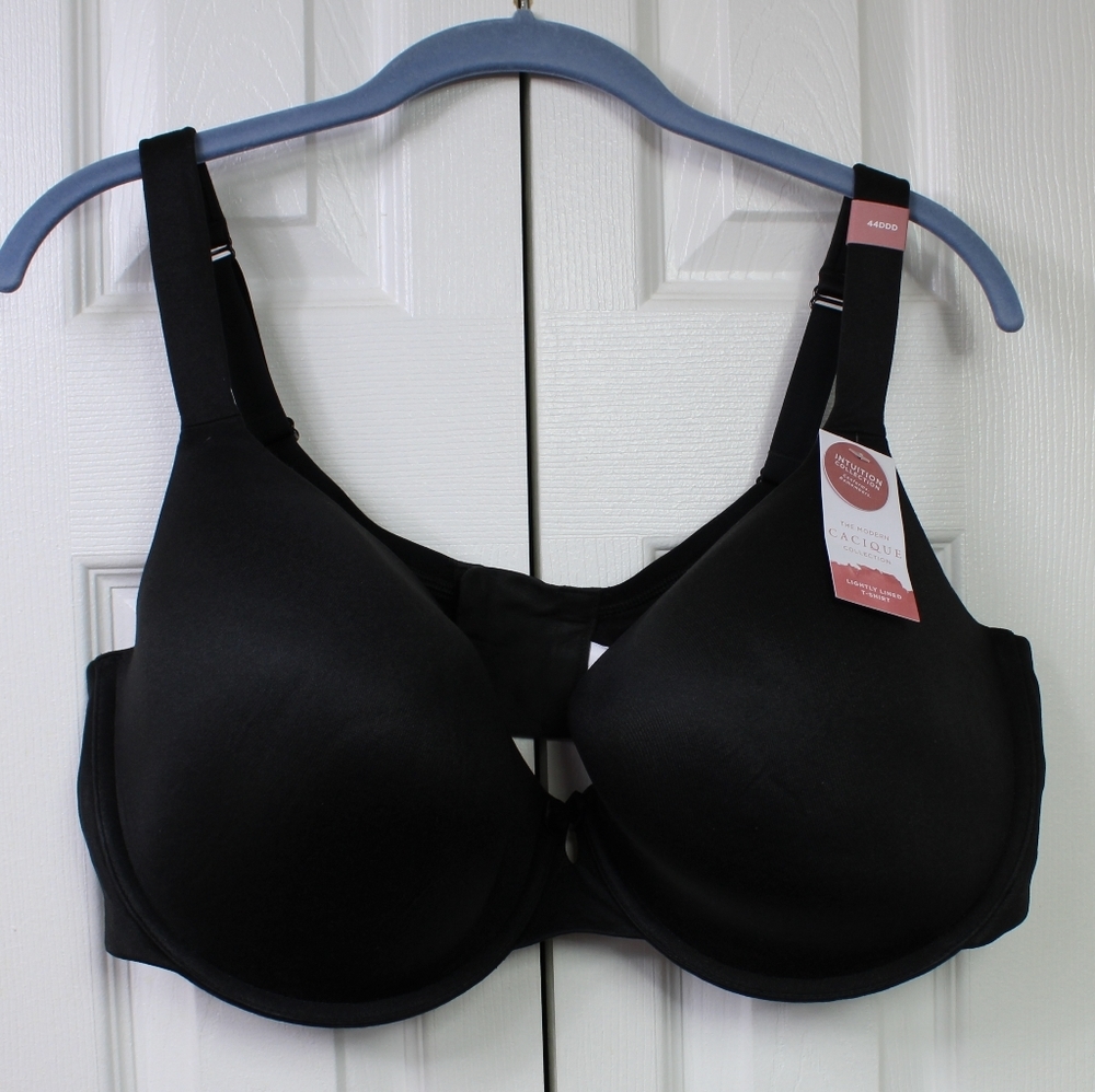 Cacique Intuition lightly lined t-shirt bra - Picture 2 of 5